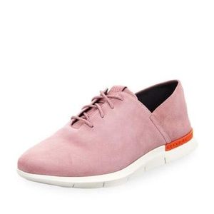 Cole Haan NIB Pink Suede Sneakers